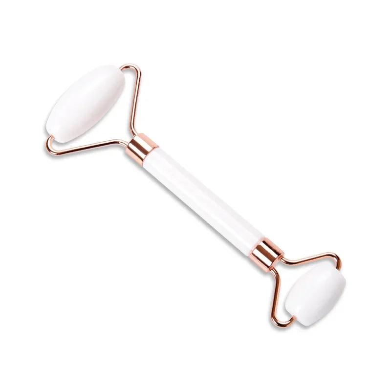 Radiant Glow Facial Set – Gua Sha Board & Face Roller ,  Facial Massage Instruments